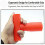 PVC Plastic Shovel Handle Nonslip Design Spade-Elbow Shape 7