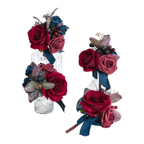 Pack of 4 Delicate Artificial Bridals Bouquets Suitable for-7