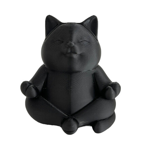 Support de lunettes en résine, Statue de chats,-Noir L