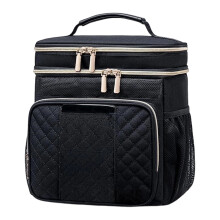 Multi Layer Cosmetic Holder Efficient Storage Container-Black