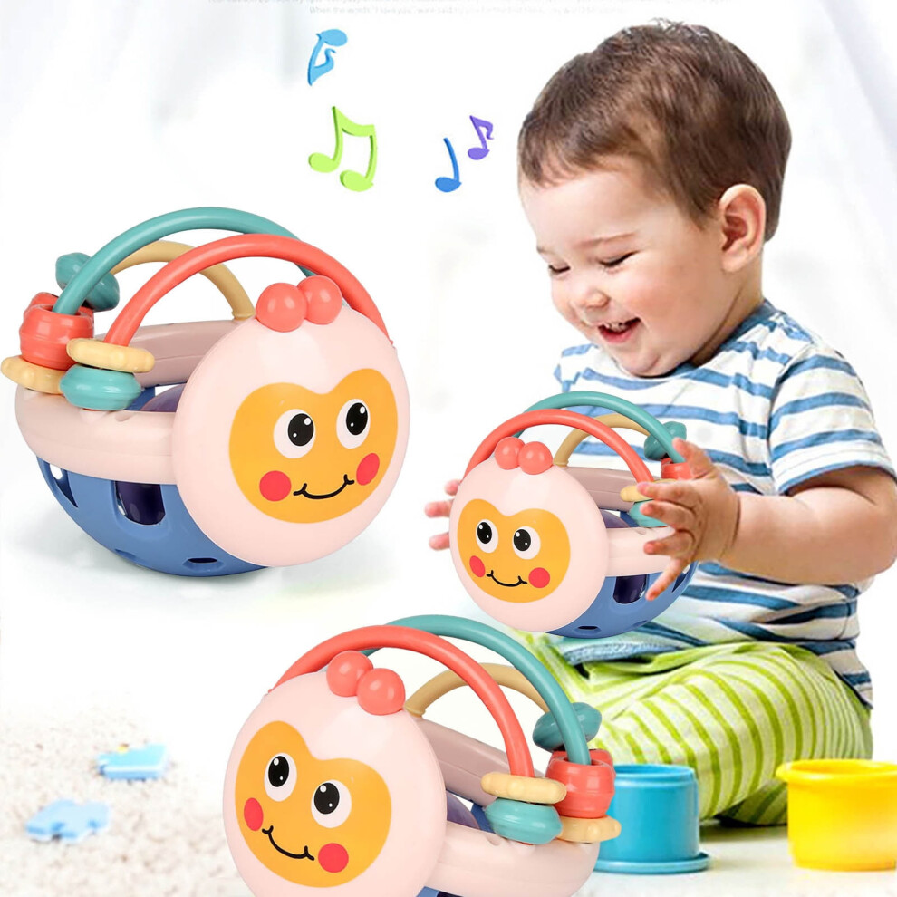 Baby Rattle Toy for 0-12 Months Soft Soothing 1 Pack