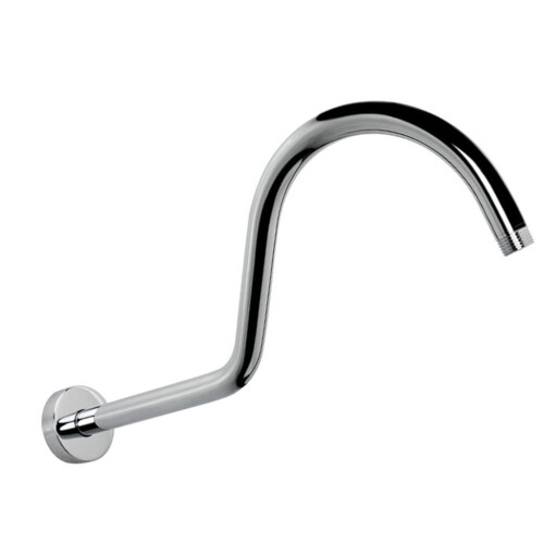 Shower Arm S-Shaped Steel 420mm