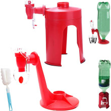 Hand-Press Carbonated Beverage Dispenser 2L