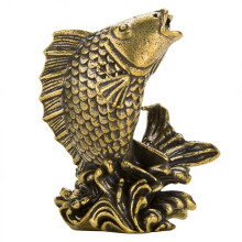 Kleine Messing FengShui Visornament Betekenis Welvaart en Geluk