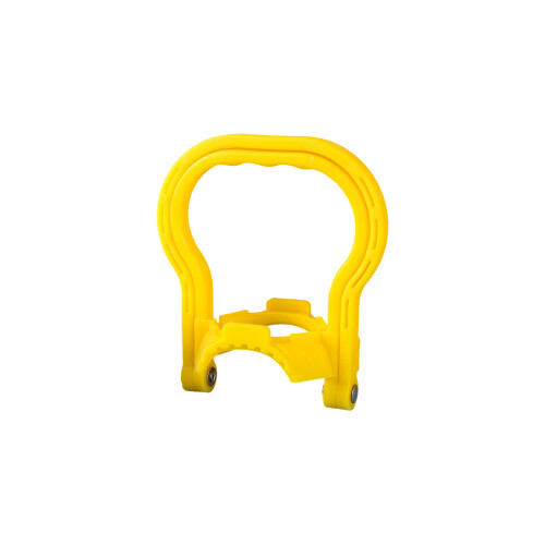 Slip Resistant Plastic Grips for Secure Bucket-Yellow 1pcs