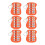 Bright Task Completion Board 6PCS Interactive Visual-tangerine 1