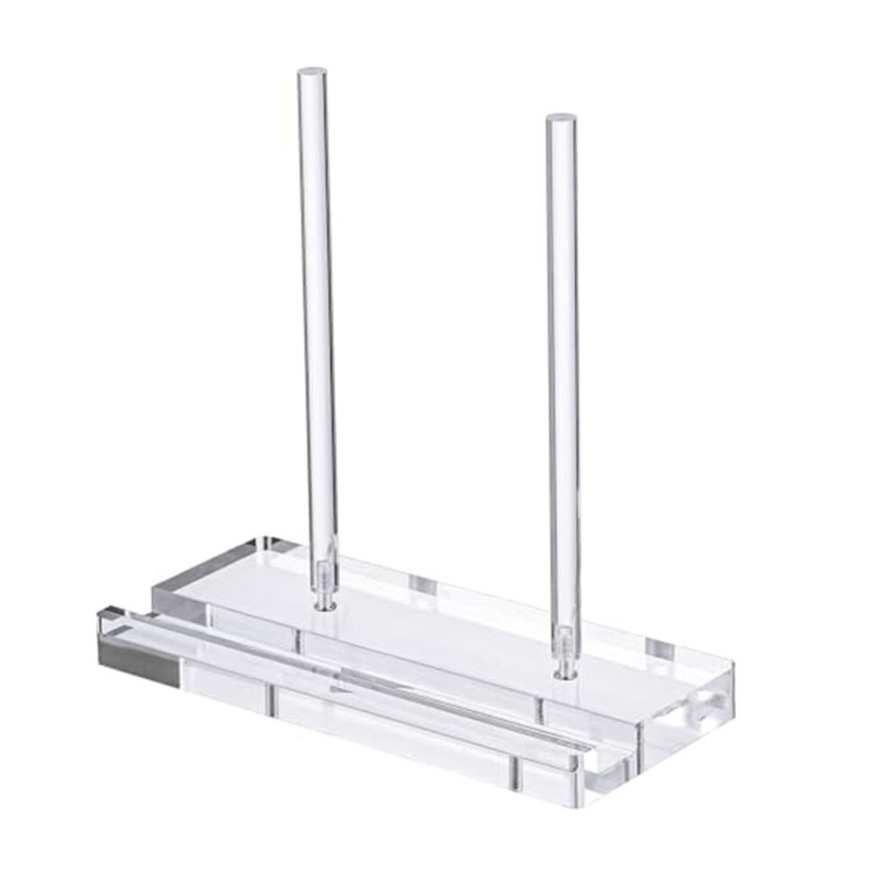 Durable Transparent Tabletop Stand Acrylic Desktop Display Rack 7755001190801