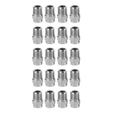 20 Pcs Pressure Washer Surface Cleaner Nozzle Thread Type Spray Nozzle to Water Broom and Undercarriage Cleaner