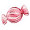 Glasses Candy Tray Candy Dish Serving Tray,Serving Platter-Pink 1