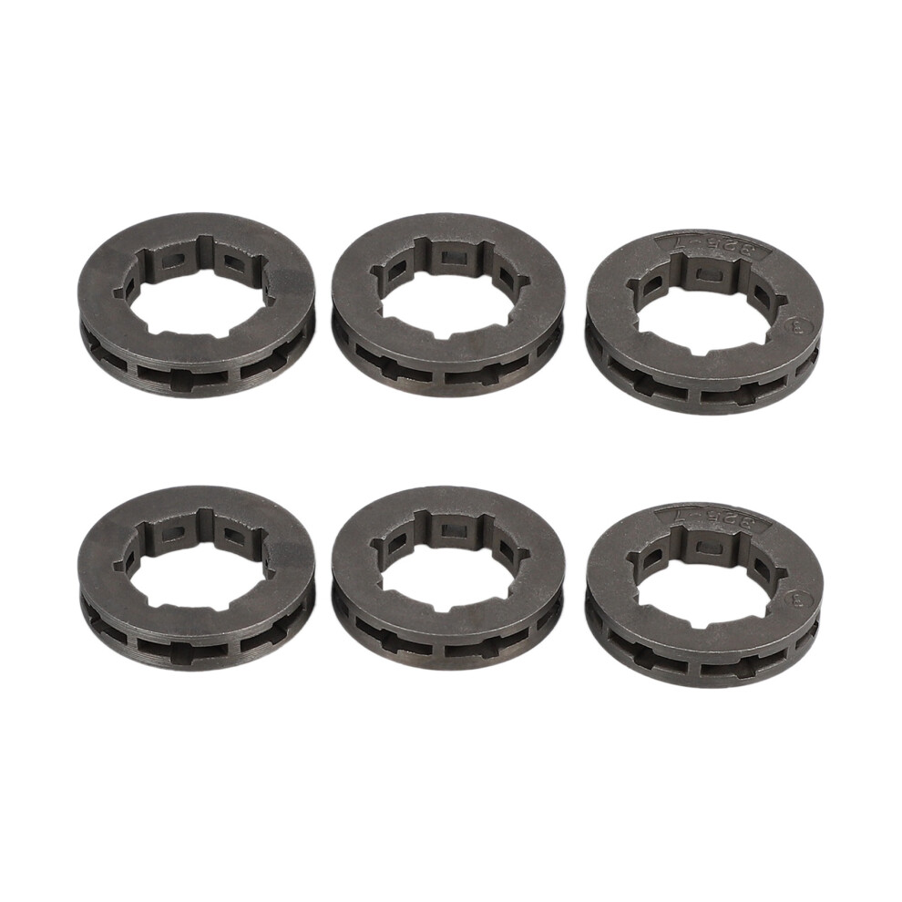 6Pcs Tool Parts Metal Chainsaw Spare Part Chain Saw Sprocket Rim Power Mate 325-7 For Chainsaw Replacement 4712129025265