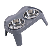 Durable Plastic Dog Container Flexible Frame Easy Cleaning-S