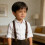 Secure Metal Clip Kids Brace Elastic Suspender Adjustable-Black 6