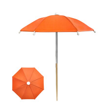 Verstelbare Tuinschermen Paraplu's Outdoor Plant-Oranje
