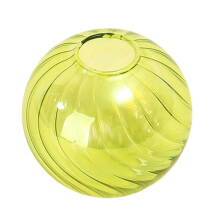 French Elegant Clear Glass Ball Small Flower Vases For-Green 2