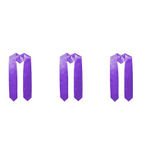 University Graduation Ceremonial Sash Extended Length-Purple 3