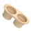 Portable Paint Brush Washer Foldable Silicone Brush-Beige 1
