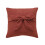 Multifunctional Bowknot Decorative Pillow Cover For-Rust Red 1