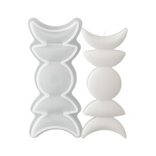 Sun Moon Star Silicone Mold Food Grade Silicone-SunMoon Candle