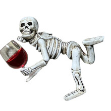 Figurines de squelette d'halloween, Statue de crâne, cintres-9