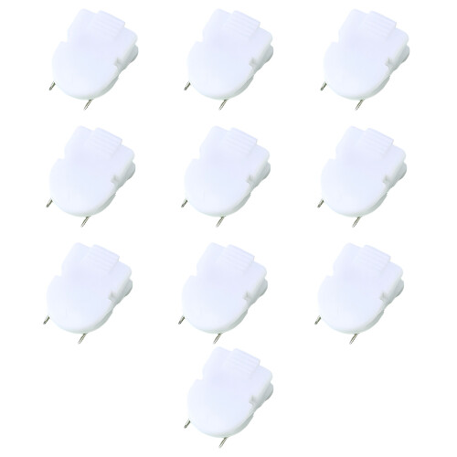Square Shape Binders Clip Transparents Colorful Clip For-White