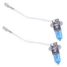 4 Pcs 12V 55W H3 Super White Halogen Car Foglight Light Bulb Lamp