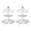 2X 2 Layer-12 Count Carousel Cupcake Stand Holder Display Wedding Cake Cup Display Stand 1