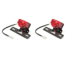 2X Tail Light Motorcycle Rear Lamp Taillight for  Monkey Z50 Z50JZ Z 50 KDF Bike
