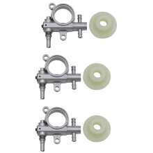 3 Ensemble 2500/3800 Pièces de Rechange de Tronçonneuse Pompe à Huile de Tronçonneuse