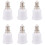 6X E14 To E26 E27 Adapter Chandelier Lamp Socket E14 To Medium Socket Converter Incandescent Lamp Base Adapter Converter 1