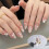 Αυτοκόλλητα Lines Nails για Nails, Αυτοκόλλητα 3D Check Nails Art για σχέδια νυχιών, Αυτοκόλλητα 6