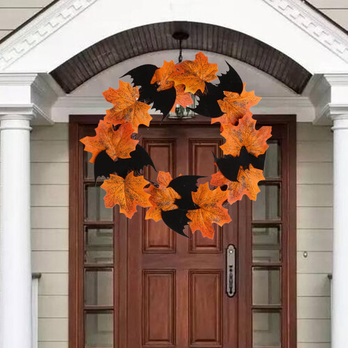 Στεφάνι για το Halloween, Διακοσμήσεις για το Halloween, Εξωτερική Πόρτα για Μπροστινά 2
