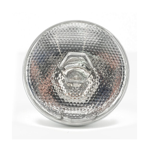 Lâmpada de aquecimento infravermelho com vidro transparente resistente, 150W, 120V 1