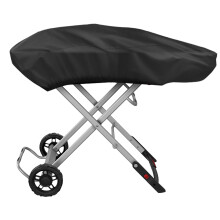 tonhui Grill Cover for Weber Traveler Portable Gas Grill 9010001, Outdoor Heavy Duty Waterproof Oxford Fabric Weather Resistant