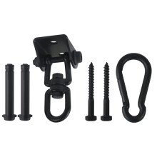 HOMPER Heavy Duty Swing Hangers 450KG Capacity SUS304 Stainless Steel 360? Rotate Hanging Kit Suspension Hooks with Bolt for Concrete Wooden Sets Yoga