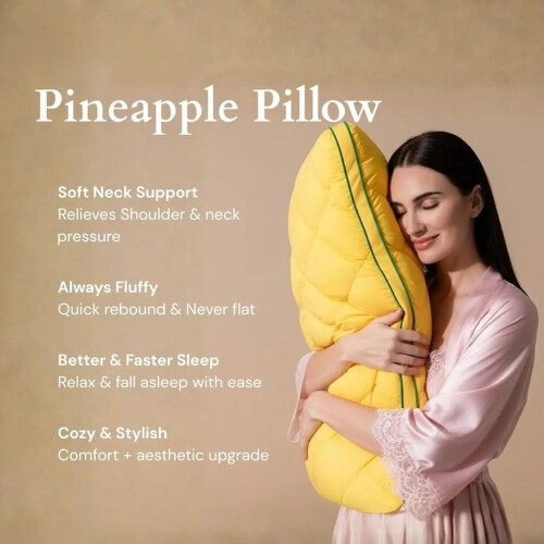 Travesseiro Nuvem Abacaxi Plush Support3Heights 1