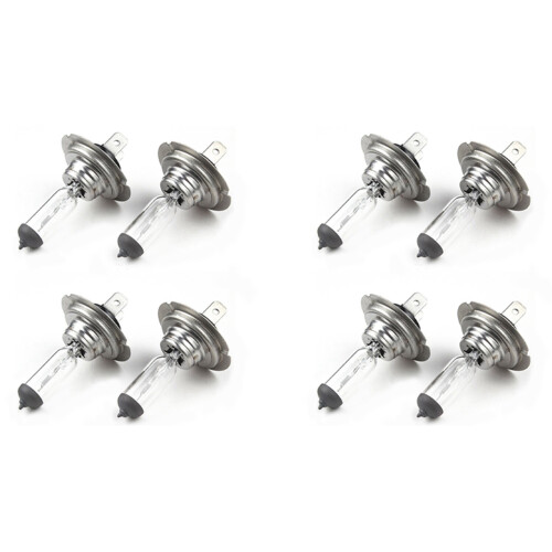 8 x H7 Car Headlight Bulbs 12V / 55W Halogen Standard Lamp Light