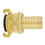 Variosan suction and high-pressure coupling nozzle, blank brass system Geka. 1