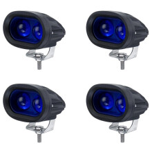 2X 10V-80V Vehicle LED Warning Signal Lamp Forklift Truck Work Spot Safety Light Car 20W Industrial Safety Lamp