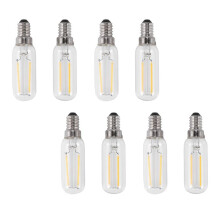 8X E14 3W Led Ampoule Ventilateur Hotte Aspirante Blanc Chaud