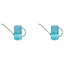 2X Blaue Gießkanne, 1,5 L Gießkanne mit Großem FassungsvermöGen, Gießkanne mit Langem Auslauf und Auslaufsicherer Dichtung, für Sukkulenten