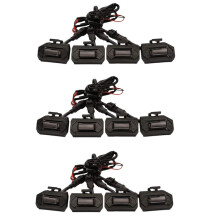 12PCS LED Front Grill Lights for Tacoma Raptor TRD Off Road Sport 2020 2021 External Grill Lamp, White Light
