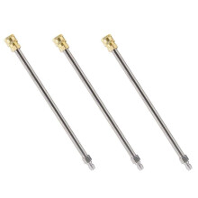 3X Pressure Washer Extension Rod 15.75-Inch Stainless Steel 1/4 Inch Quick-Connect Electric Washer Nozzle