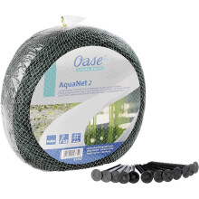 Oase 53752 Aquanet Pond Net 2, Ideal Protection of Ponds from Falling Leaves and Leaves, Suitable for Ponds up to max. 4 x 8 m, Can also be used as a