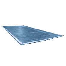 Pool Mate 352545RPM Winter Pool Cover, Heavy-Duty Blue, 25 x 45 ft Inground Pools