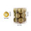 Gold Glitter Christmas Tree Ornaments 12 Pack 3