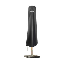 AWNIC Heavy Duty Garden Parasol Covers, 420D Oxford Fabric Waterproof Garden Umbrella Cover Outdoor with Zip, Fits up to 11ft Patio Umbrella Cover