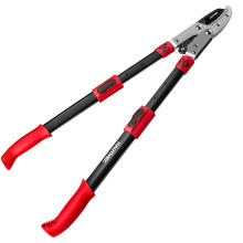 HAUTMEC Extendable 27-37'' Anvil Loppers with Compound Action System, 2 Inch Cut Capacity, Labor-Saving Tree Trimmer, Heavy Duty Thick Branch Garden
