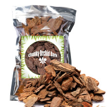 Orchid Bark for Plants, Organic Pine Bark for Proper Root Development for Phalaenopsis, Cattleyas, Dendrobiums, Oncidiums, Paphiopedilums and More