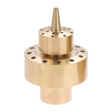1" Brass DN25 Fountain Nozzle Column Water Fountain Nozzle Sprinkler Spray Head for Garden Pond Bring Beautiful Visual Effects
