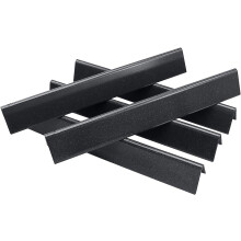 Denmay 44.5 cm Flavorizer Bars for Weber Genesis E310 E320 E330 S310 S320 S330 Grills with Front Controls, Porcelain Steel Heat Plates Burner Cover